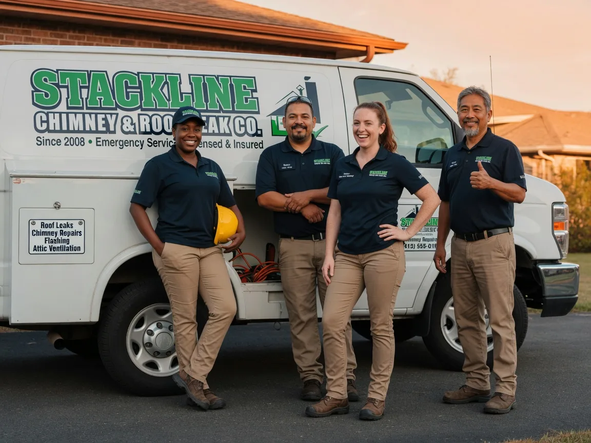 Chimney flashing repair company in Merrill, WI